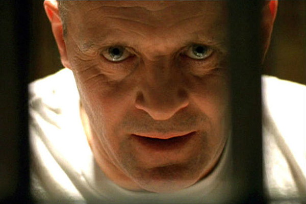 Anthony Hopkins in The Silence of the Lambs