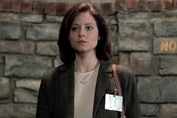 Jodie Foster in The Silence of the Lambs